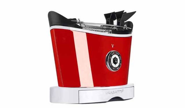 <strong>YAMAMOTO｜山本電気</strong>　「BUGATTI ITALY」　VOLO トースター レッド3万円前後（予定）