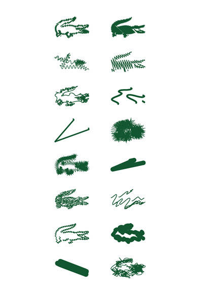 LACOSTE｜80周年記念、ピーター・サヴィルが描く80匹の