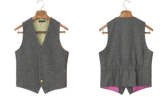「EDGE WAISTCOAT MIX」3万9900円
