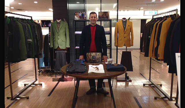 阪急メンズ大阪でのポップアップショップ