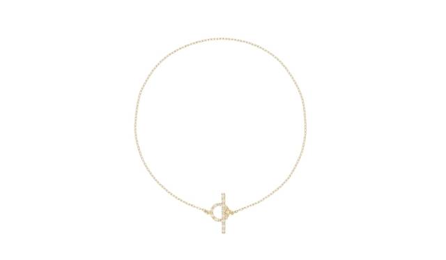 <strong>AHKAH｜伊勢丹新宿本店にてクリスマススペシャルイベント開催</strong>　リッジトグルブレスレット　K18YG／ダイヤモンド　5万7750円　（伊勢丹ステージ限定商品）