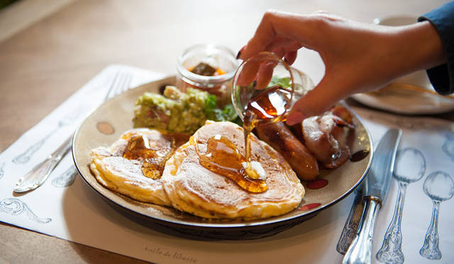 <strong>toile de liberté｜トワル ド リベルテ</strong>　パンケーキプレート1360円