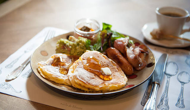 <strong>toile de liberté｜トワル ド リベルテ</strong>　パンケーキプレート1360円