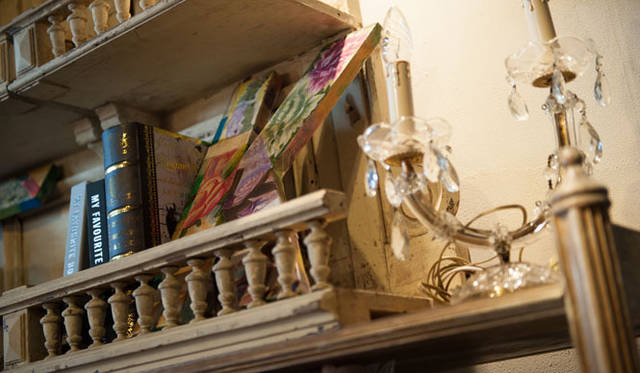 <strong>toile de liberté｜トワル ド リベルテ</strong>　1階のカフェ