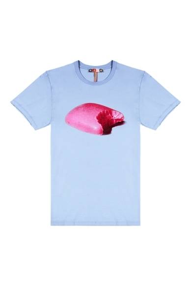 <strong>MSGM｜MSGMと雑誌『TOILETPAPAER』がコラボレーション</strong>　Tシャツ　1万3650円