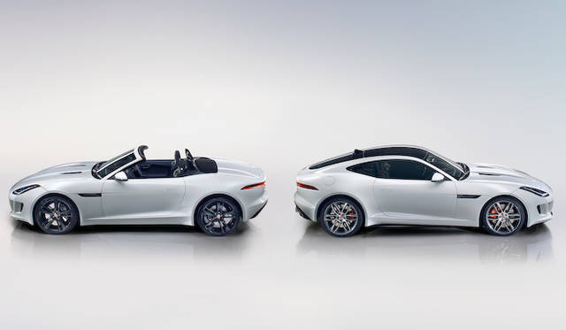 左はオープントップの「Fタイプ」