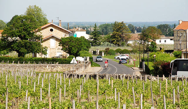 <strong>特集｜ボルドーから英国海峡へ！　探検船で“ラグジュアリーな冒険”を満喫</strong>　生活の中にブドウ畑の風景が溶けあうサンテミリオン。おだやかな時間が過ぎる