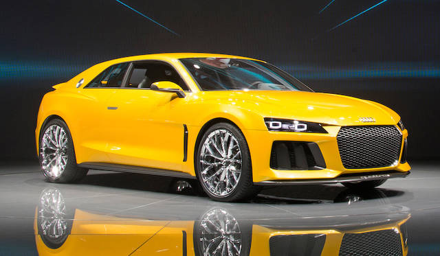 2013年のフランクフルトモーターショーで発表されたコンセプトモデル。形状をみるとあきらかなように「アウディ スポーツ クワトロ」のデザインからヒントを得ている