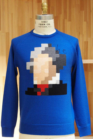 <strong>「it knit」</strong>　青「he」（Men’s）2万9400円