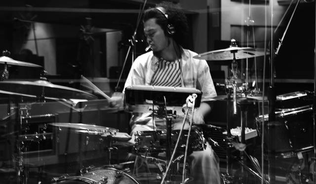 ドラマーのみどりん　Photograph by Mari Amita