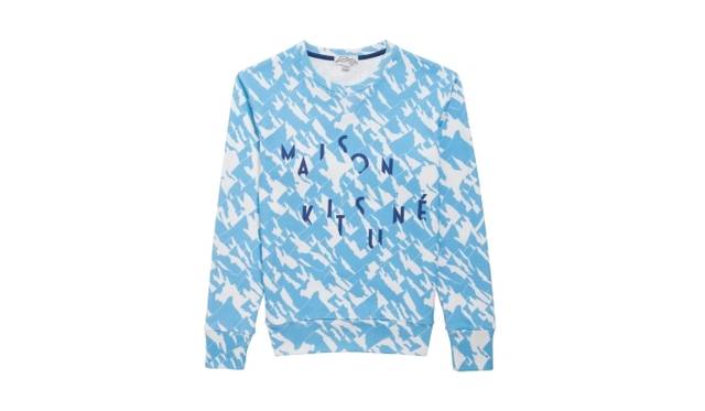 <strong>MAISON KITSUNÉ｜メゾン キツネからホリデーコレクションが登場</strong>　スウェットシャツ　2万5200円