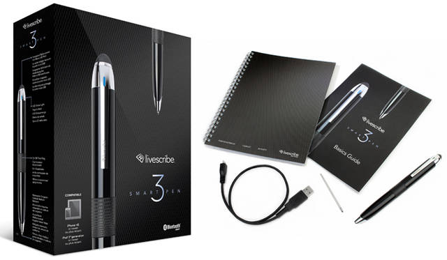 <strong>SoftBank BB｜ソフトバンクBB </strong>　デジタルボールペン「Livescribe 3 smartpen」<br>「Livescribe 3 smartpen」1万8800円