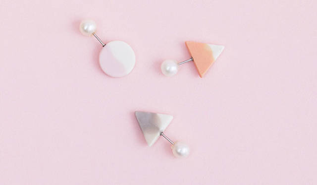 <strong>iichi｜いいち</strong>　「CRAFTS JEWELRY」展　作品「pierce」 作り手 januka