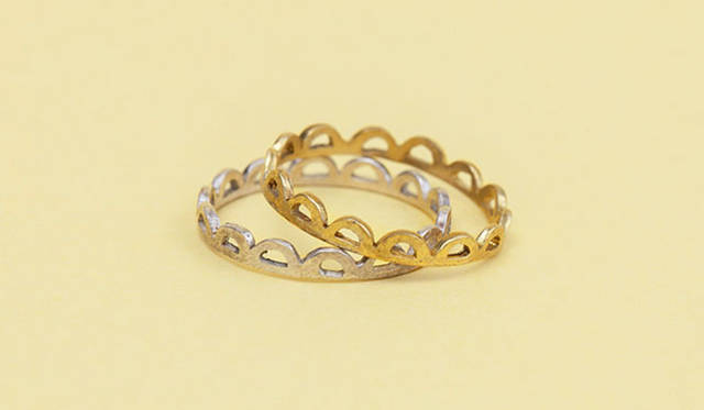 <strong>iichi｜いいち</strong>　「CRAFTS JEWELRY」展　作品「ring」 作り手 YUKO SATO jewelry&objects