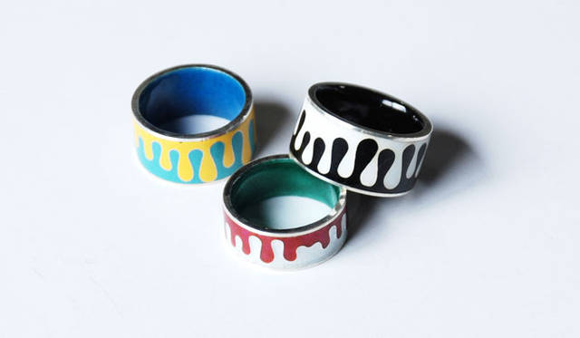 <strong>iichi｜いいち</strong>　「CRAFTS JEWELRY」展　作品「ring」 作り手 Kenichi kondo