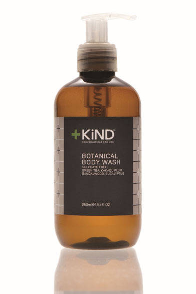 <strong>＋KiND｜カインド</strong>　メンズオーガニックスキンケアブランド　全身洗浄料「ボタニカルボディウォッシュ」（250ml）4200円