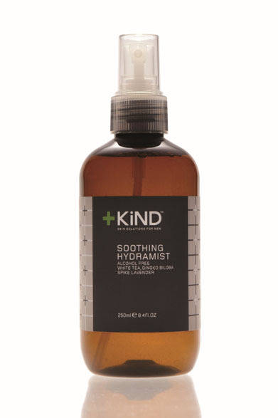 <strong>＋KiND｜カインド</strong>　メンズオーガニックスキンケアブランド　化粧水「スージングハイドラミスト」（250ml）5040円