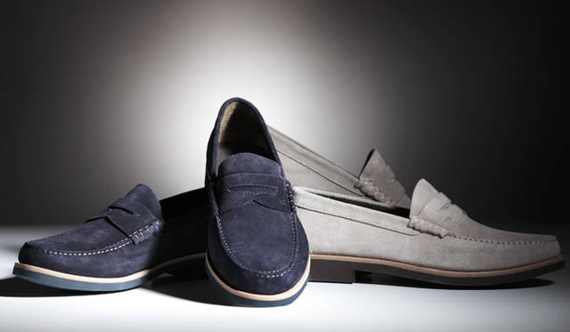 <strong>Ermenegildo Zegna｜エルメネジルド ゼニア</strong>　ローファー各7万3500円 ※2014年1月中旬より展開予定（阪急メンズ東京 3階）