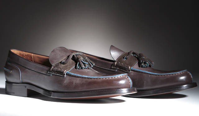 <strong>Ermenegildo Zegna｜エルメネジルド ゼニア</strong>　タッセルローファー17万7450円 ※2014年2月上旬より展開予定（阪急メンズ東京 3階）