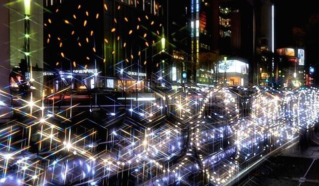 <strong>EVENT｜銀座の街を彩るシャンパンゴールドのイルミネーション</strong>　