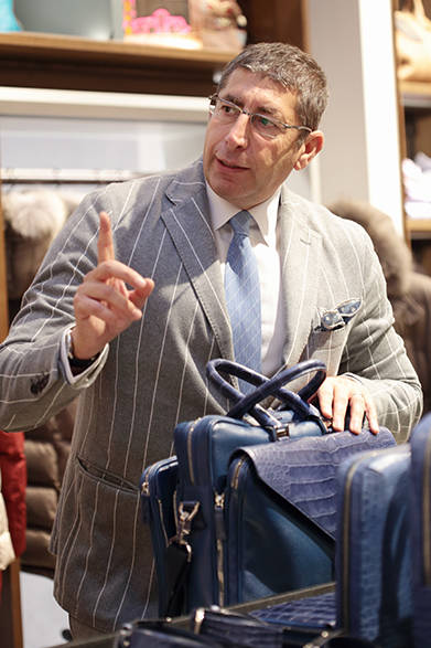 アラルディ 1930の社長、ステファノ・ピエルパオリ氏