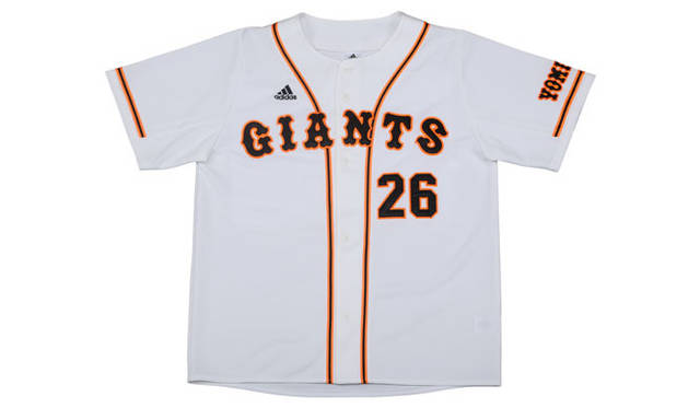 <strong>adidas｜アディダス</strong>　レプリカ ホームユニフォーム 半袖 1万2500円（税抜き）※2014年1月29日（火）発売