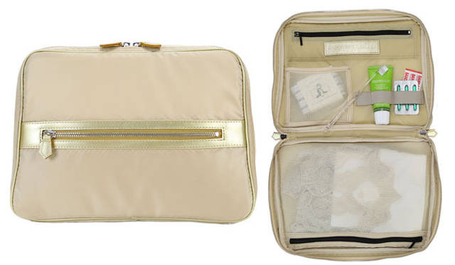 <strong>JACQUES LE CORRE｜ジャック・ル・コー</strong>　今回のキャンペーンのために特別に作られたトラベルクラッチ