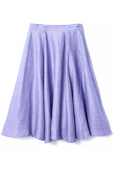 <strong>MYLAN｜スタイリスト 佐々木敬子が新ブランド「マイラン」を立ち上げ</strong><br />リネンスカート　3万7800円