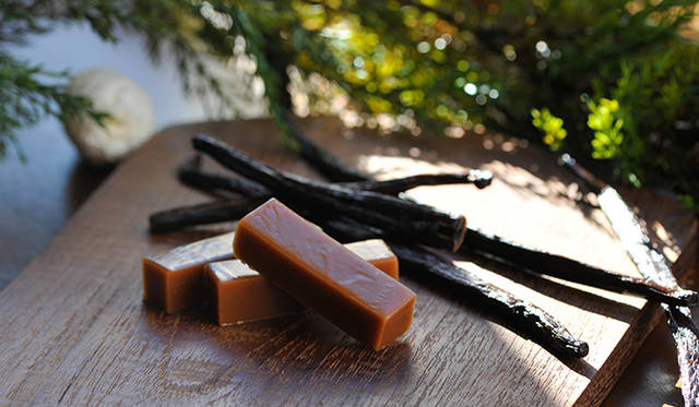 No.1 vanilla（バニラ）　BAG入り5個450円、10個900円、BOX入り12個1100円、24個2200円