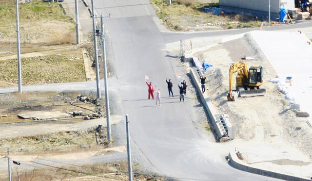 バスの車窓からのこの光景はきっと一生忘れない