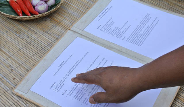 <strong>Amanresorts｜アマンリゾーツ</strong>　「アマンダリ（Amandari）」　メニューの説明