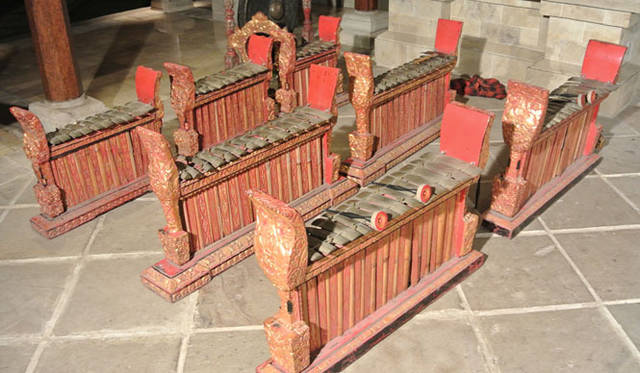 <strong>Amanresorts｜アマンリゾーツ</strong>　「アマンダリ（Amandari）」　伝統楽器