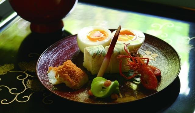 「瓢亭」。歴史ある茶室で供される「如月の特別献立」