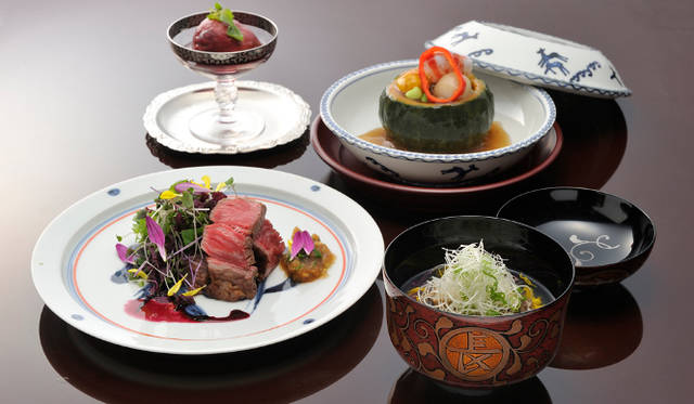 「かみくら」。趣向を凝らした本格派の京料理が楽しめる