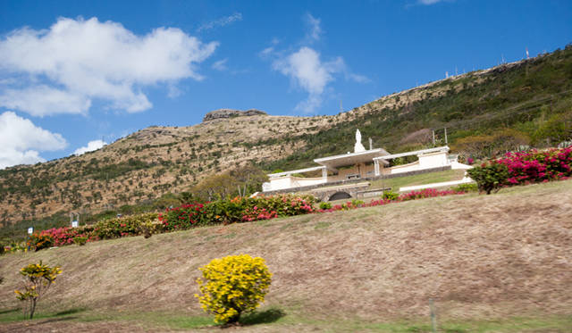ポートルイスで見つけた中国寺院
