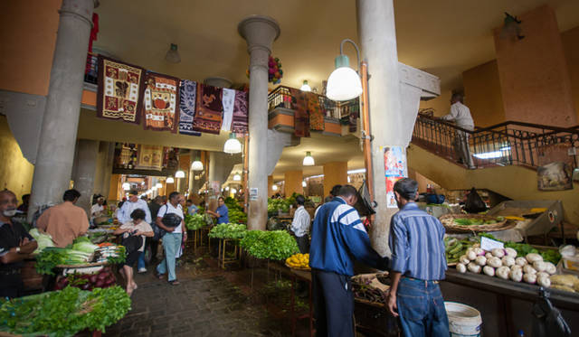 モーリシャスの台所、中央マーケット