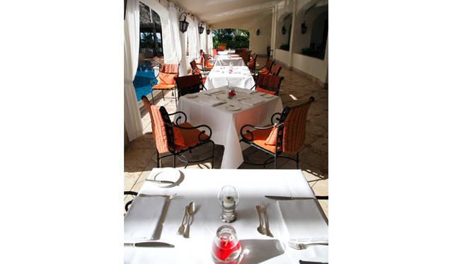 オールデイ・ダイニングの「ラ・テラス」