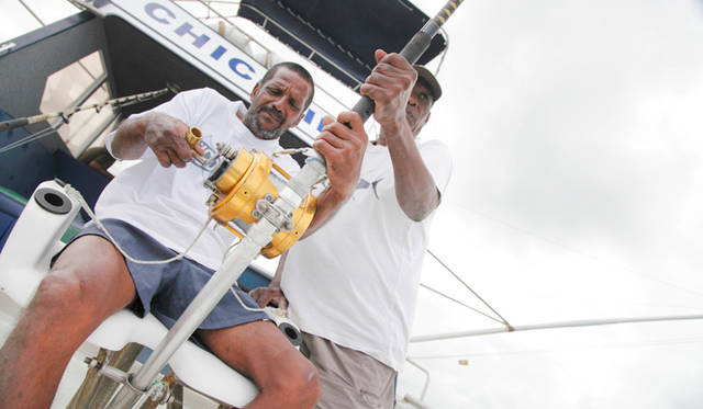 専属スタッフのアドバイスを受けながら、本格的なゲーム・フィッシングも体験できる