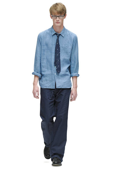 「ルーズなシルエットがうまくまとまっているところが好きですね」（マーガレット・ハウエル）