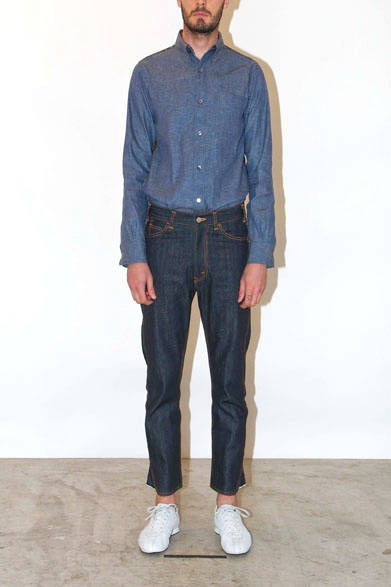 B.D Shirt - Combination 1万9500円、5Pocket Pants - 13oz 1万7000円