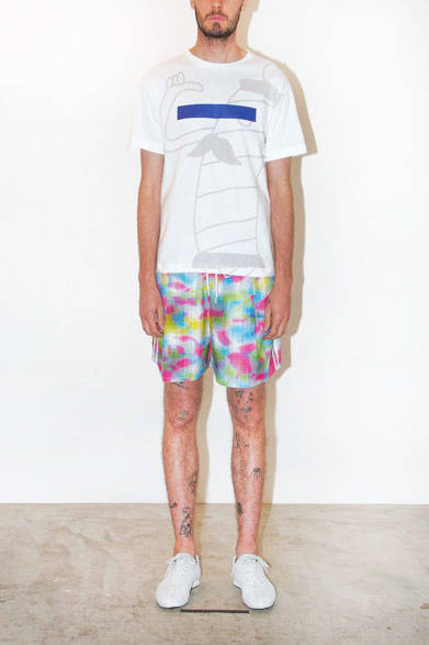 BOX Printed TEE - “nuggetskun” 7500円、Prinet Easy Shorts 1万7000円
