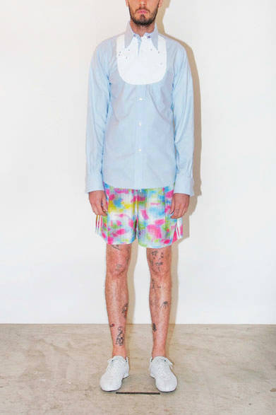 B.D Shirt with No Ribbon 2万円、Prinet Easy Shorts 1万7000円