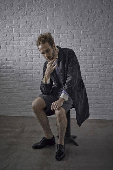 Coat 4万5000円、Shirt 1万8000円、Pants 1万6000円