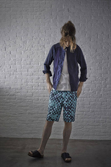 Blouson 2万6000円、Jersey 9000円、Pants 1万7000円