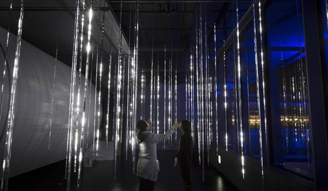 <strong>ART｜越後妻有里山現代美術館[キナーレ]で『Lights in Snowland（ライツ イン スノーランド）』</strong>　松尾高弘「SnowDance」 中村脩撮影