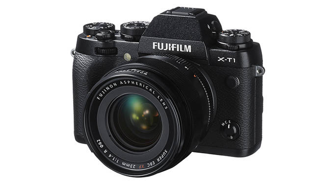 フジノンレンズ XF23mmF1.4 R 装着時