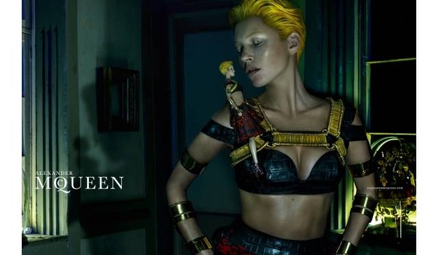 <strong>ALEXANDER McQUEEN｜2014年春夏キャンペーンにケイト・モスが登場</strong>　Photography by Steven Klein