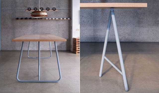 <strong>CRITIBA｜クリチーバ</strong>　“UMA” Trestle（work desk, Table and more…）