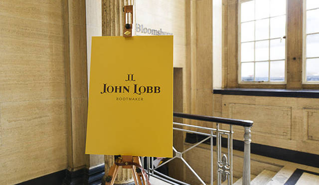 <strong>JOHN LOBB｜ジョンロブ</strong>　「ロンドンコレクション:メンズ」<br>VICTORIA HOUSEの地下1階をすべて使ってのプレゼンテーション
