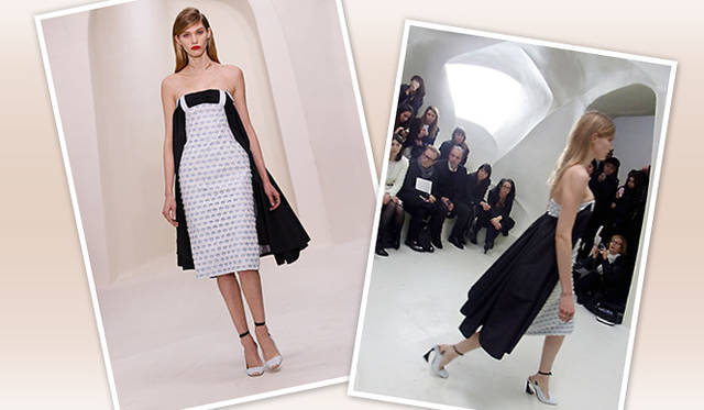 <strong>萩原輝美のファッション・デイズ vol.97</strong>　｜ディオールの、クチュール技忍ばせた至極のエレガンス